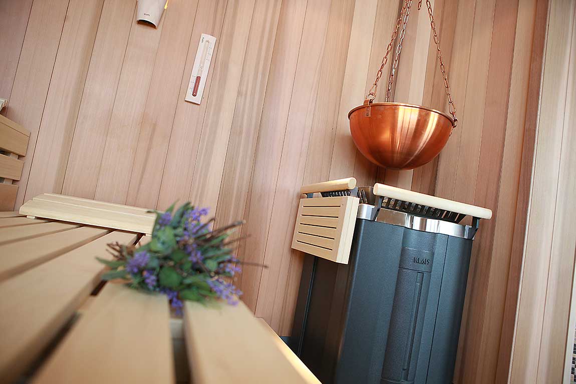 Saunabereich im Wellnesshotel Waldeck im Bayerischen Wald.