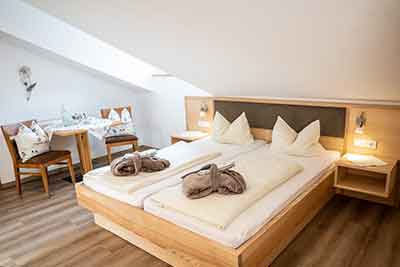 Familienzimmer Lusen im Wellnesshotel Waldeck, Bayerischer Wald, Bodenmais.